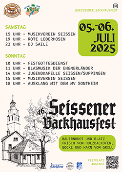 backhausfest plakat 2025